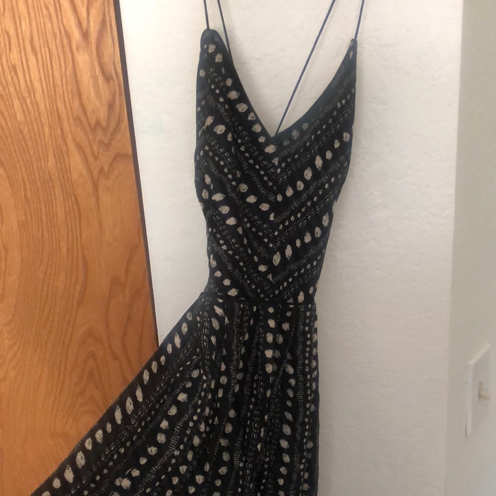 Ecote black and white maxi dress